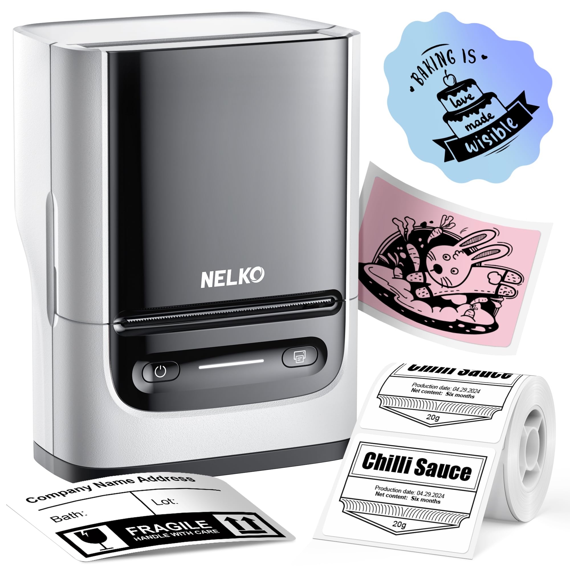 Amazon.co.jp: Nelko PM220 ラベルライター 2インチ 値札プリンター